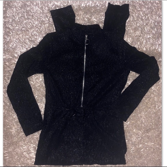 BLACK GLITTER JUMPSUIT - Picture 4 of 6